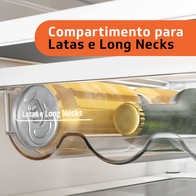 Geladeira Brastemp Frost Free Duplex 375 Litros Cor Inox