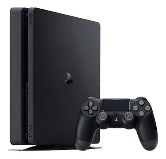Sony PlayStation 4 Slim 1TB Mega Pack: The Last of Us/God of War/Horizon Zero Dawn cor preto onyx 2023