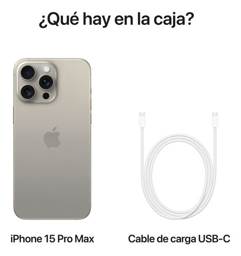 Apple iPhone 15 Pro Max (256 GB) - Titânio Natural - Distribuidor Autorizado