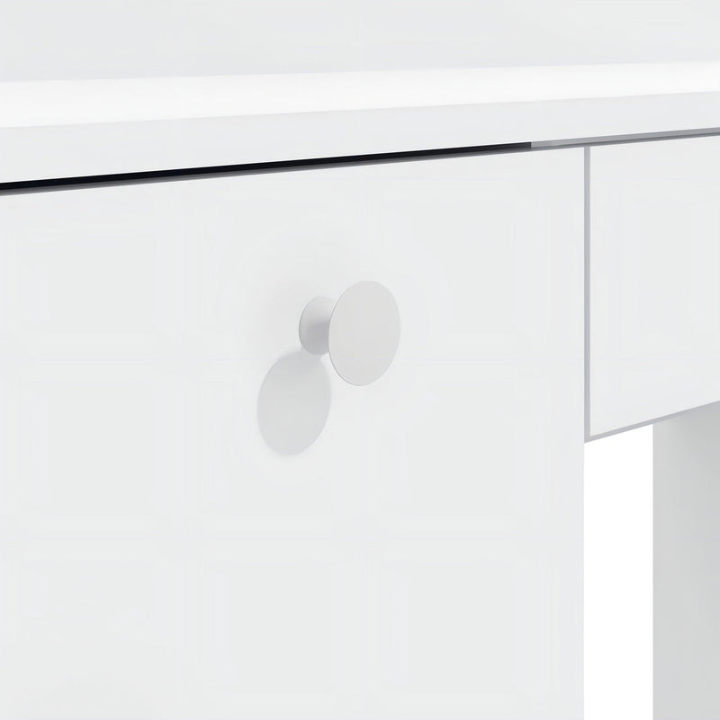 Penteadeira Ditália Pe80 com Kit Luz Branco Cor Branco