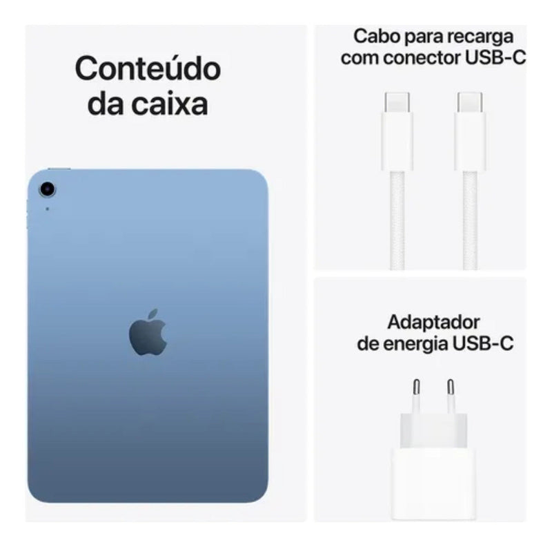 Apple iPad 11" Chip A16 Wi-Fi 128GB Azul - Distribuidor Autorizado