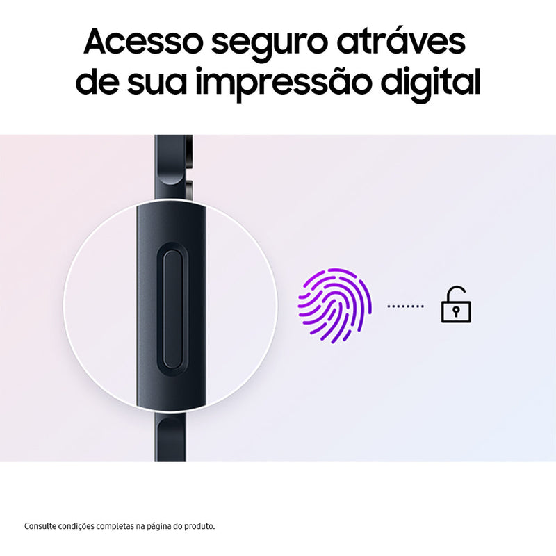 Smartphone Samsung Galaxy A06 4G 128GB 4GB RAM Dual Chip Câmera Traseira 50+2MP Frontal 8MP Tela 6,7" Android 14.0 Azul Escuro