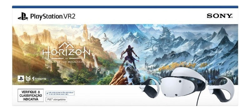 Playstation Vr2 Ps5 Horizon Call Of The Mountain Bundle Sony Cor Branco