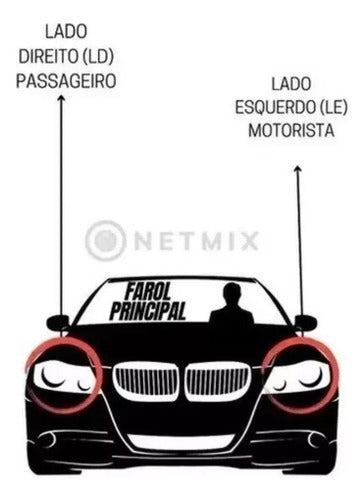 Par Farol Strada Palio Fire G2 2001 2002 2003 2004 2005 2006