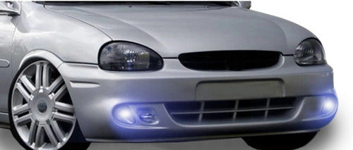 Par 2 Farol Mascara Negra Corsa Wind Sedan Wango 1994 A 2010