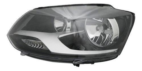Par Farol Fox Spacefox 2010 A 2014 Mascara Negra Foco Duplo