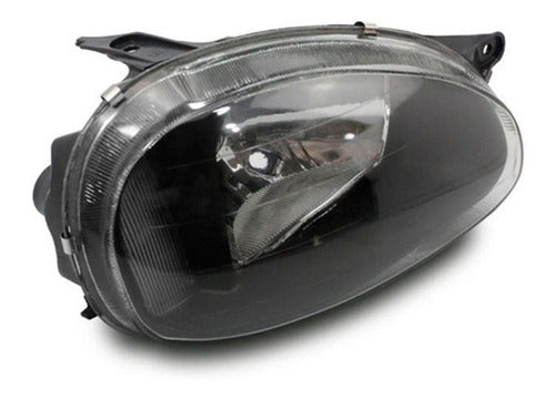 Par 2 Farol Mascara Negra Corsa Wind Sedan Wango 1994 A 2010