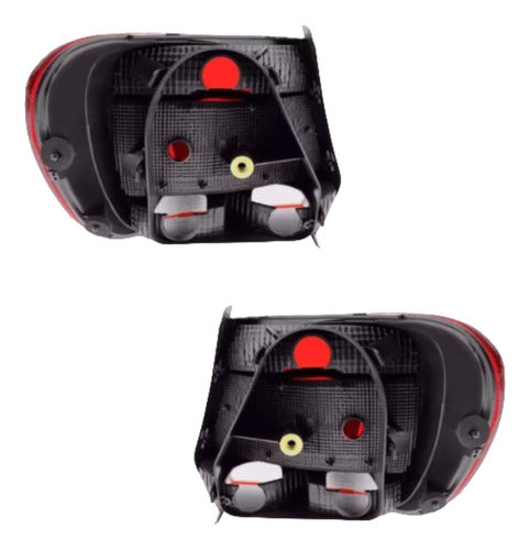 Par Lanterna Gol G6 2013 2014 2015 16 Bicolor Modelo Hella