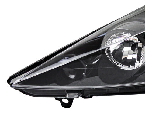 Par Farol Masc Negra +lâmp Peugeot 207 2006 07 À 14 Foco Dup