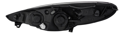 Par Farol Masc Negra +lâmp Peugeot 207 2006 07 À 14 Foco Dup