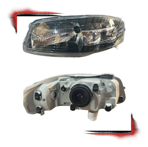 Par Farol Gol Parati Saveiro G4  Mascara Negra Power