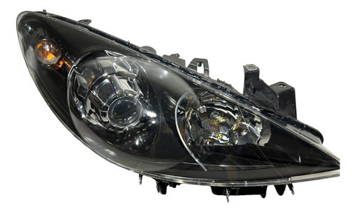 Farol Peugeot 307 2007 2008 2009 2010 2011 2012 M. Negra
