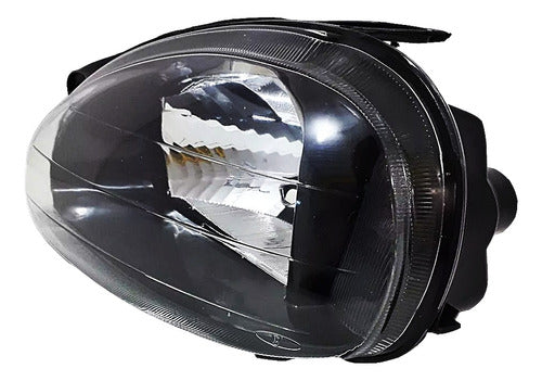 Par 2 Farol Mascara Negra Corsa Wind Sedan Wango 1994 A 2010