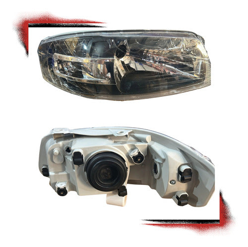 Par Farol Gol Parati Saveiro G4  Mascara Negra Power