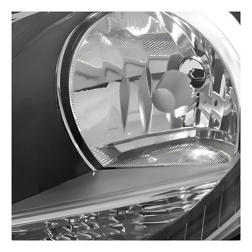 Farol Polo 2007 08 09 10 11 2012 Manual Máscara Negra