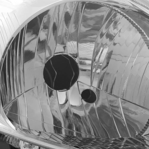 Par Farol Fiat Punto 08 2009 2010 2011 2012 Máscara Cromada