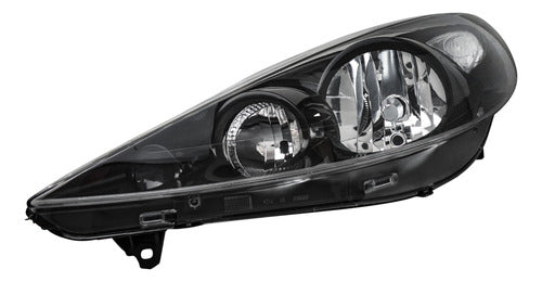 Par Farol Masc Negra +lâmp Peugeot 207 2006 07 À 14 Foco Dup