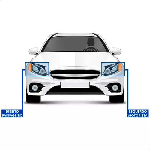 Par Farol Jetta 2016 2017 2018 Manual Com Led
