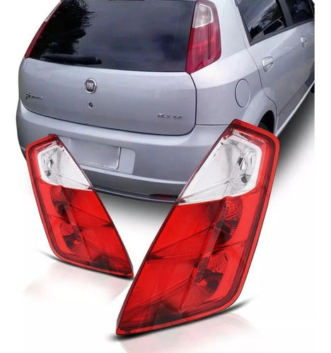 Lanterna Traseira Fiat Punto 2007 2008 2009 2010 2011 2012
