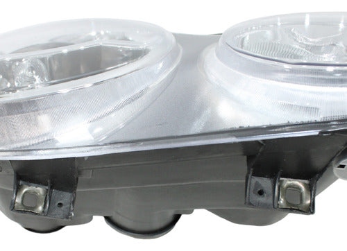 Farol Vw Polo 2003 2004 2005 2006 Cromado Dianteiro Novo