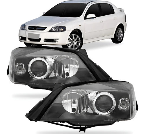 Par Farol Astra 2003 04 05 06 07 08 09 10 2011 Máscara Negra