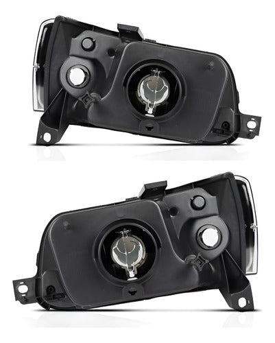 Par Farol Fiat Uno Mille Fire Economy Cromado 2004 Até 2013