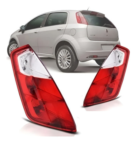 Lanterna Traseira Fiat Punto 2007 2008 2009 2010 2011 2012