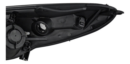Par Farol Masc Negra +lâmp Peugeot 207 2006 07 À 14 Foco Dup