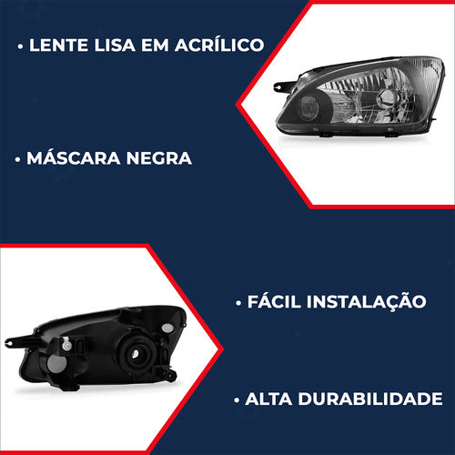 Par Farol Classic 2011 2012 13 2014 2015 2016 Máscara Negra