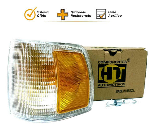 Kit Farol Seta Gol Saveiro G1 Quadrado 92 93 94 Vidro Cibié