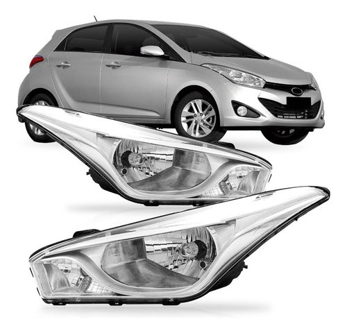 Farol Hb20 Hb20x Hb20s 2015 2014 2013 2012 Cromado Novo