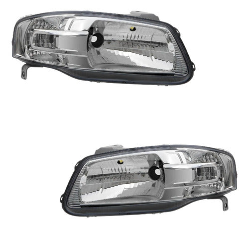 Par Farol Gol G4 2006 07 08 09 10 11 12 13 2014 Cromado