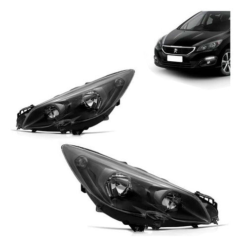 Par Farol Peugeot 308 408 2016 2017 2018 2019 Com Soquete